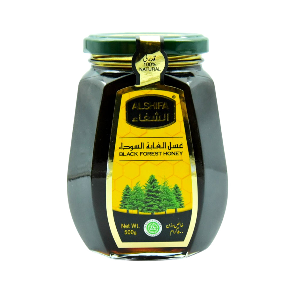 ALSHIFA HONEY BLACK CURRENT 500 GM Default Title - MamasJan Grocery Food