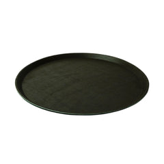 TRAY NON SLIP ROUND BROWN C2013445 Default Title - MamasJan Crockery