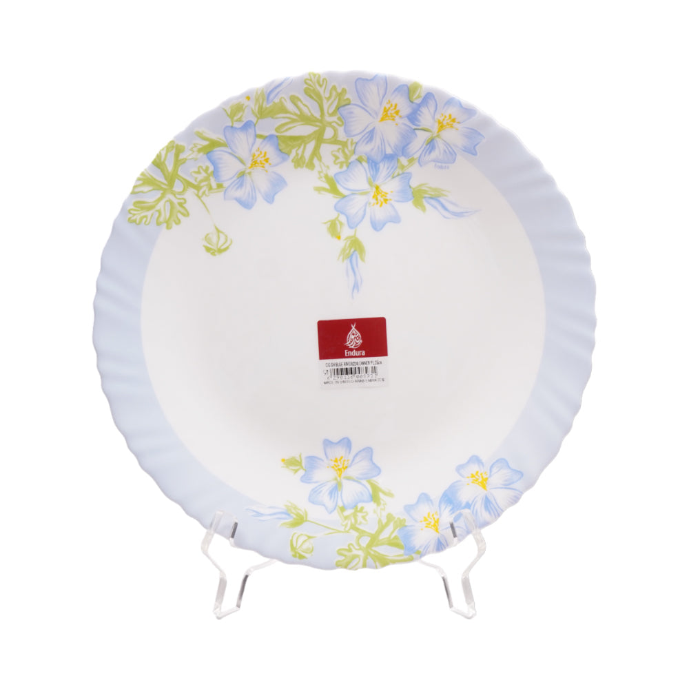 PLATE DINNER LUMINARC BLUE RIVER K6020 Default Title - MamasJan Crockery
