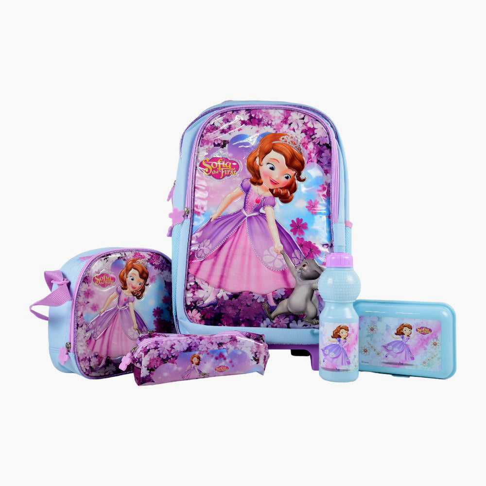 SFDT2291-18 SIMBA SOFIA SCHOOL BAG SET 5IN1 D Default Title - MamasJan Toys