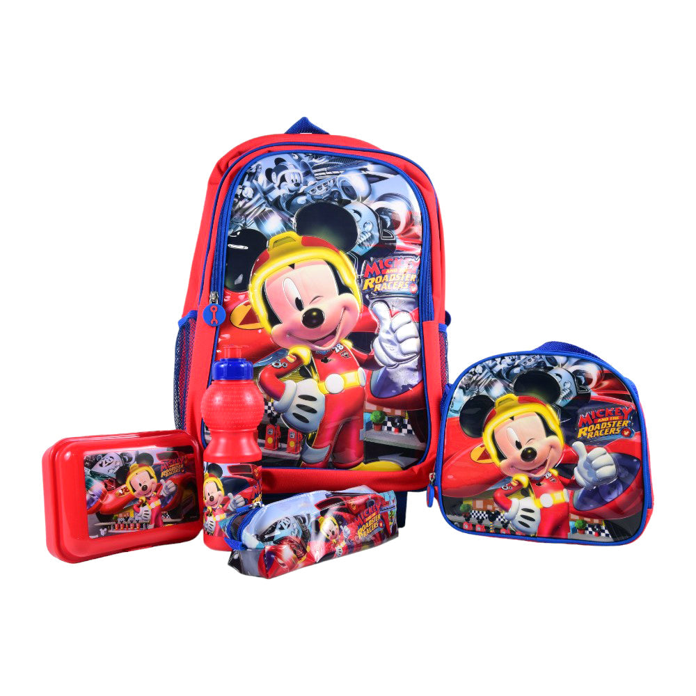 MYGM2291-18 SIMBA MICKEY MOUSE SCHOOL BAG SET 5IN1 D Default Title - MamasJan Toys