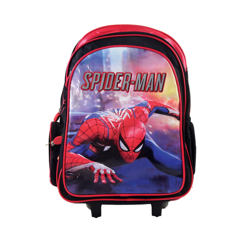 22101 SIMBA SPIDERMAN TROLLEY BAG 18 INCH D Default Title - MamasJan Toys
