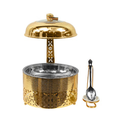 DISH CHAFING 4 LTR AL MARJAN STS0013334 Default Title - MamasJan Crockery