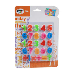 031 POWER JOY MAGNETIC NUMBERS/LETTERS Default Title - MamasJan Toys