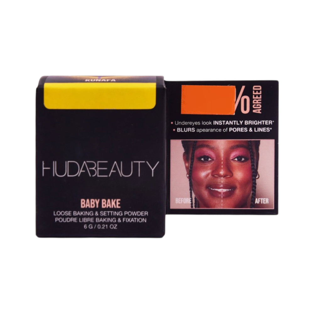 HUDA BEAUTY MINI LOOSE POWDER KUNAFA 6GM Default Title - MamasJan Makeup