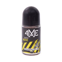 4ME DEODORANT ROLL ON RADIO ACTIVE 50 ML Default Title - MamasJan Grocery Nonfood