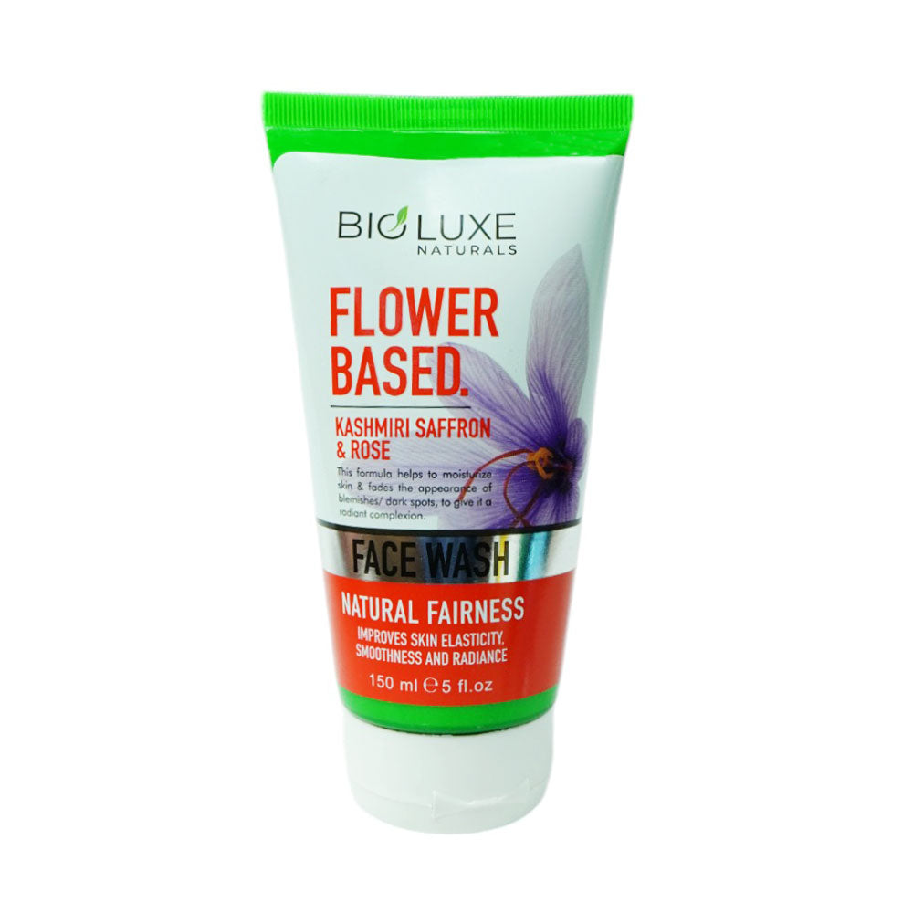 BIOLUXE SAFFRON&ROSE FLOWER BASED FACE WASH 150ML Default Title - MamasJan skincare