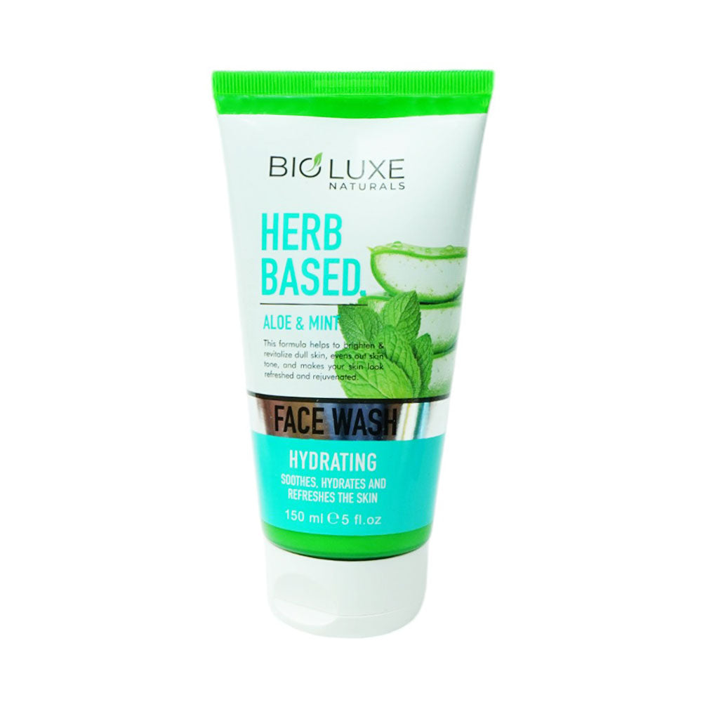 BIOLUXE ALOE&MINT HERB BASED FACE WASH 150ML Default Title - MamasJan skincare