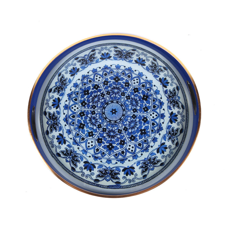 TRAY SET 2PC ANGELA RY147 Default Title - MamasJan Crockery