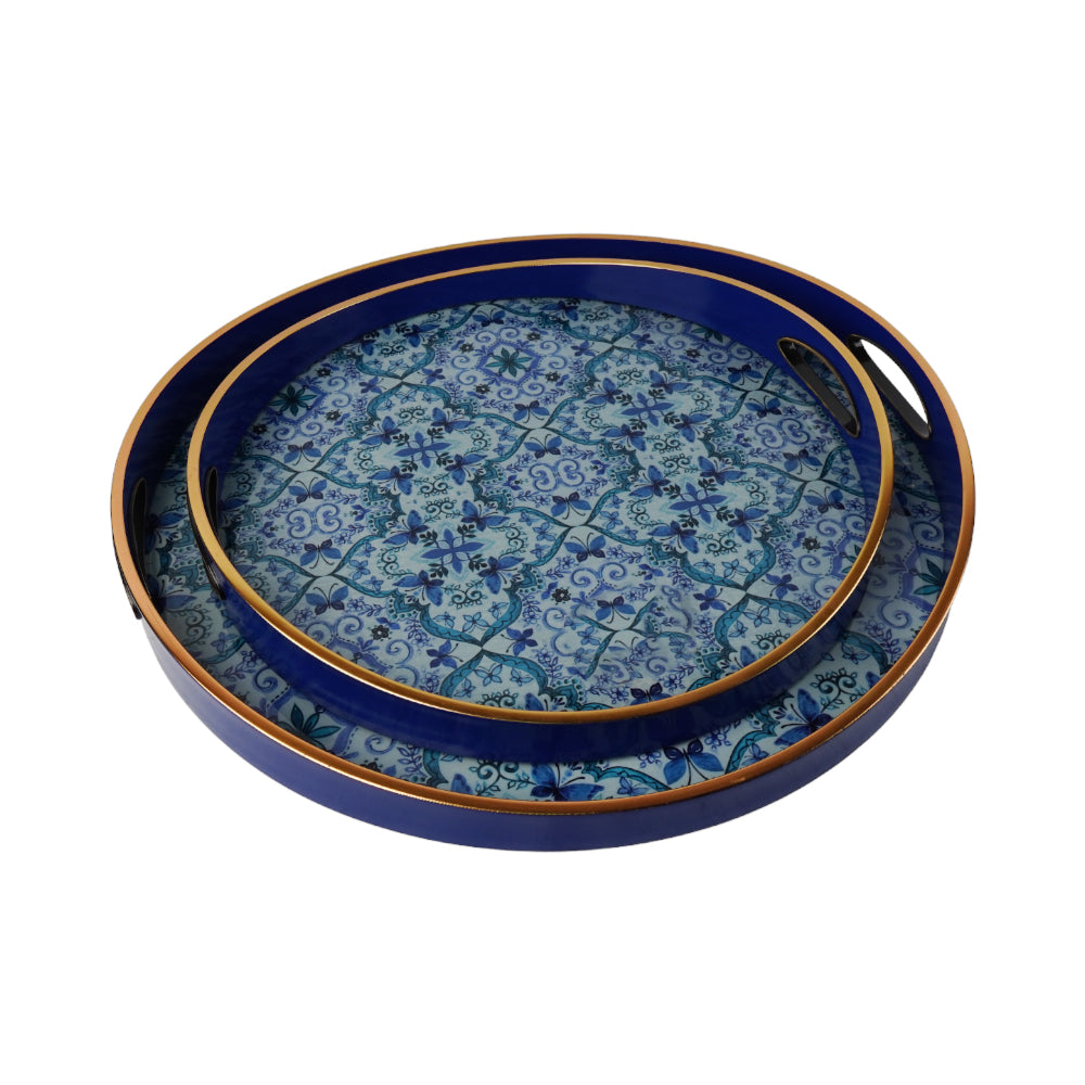 TRAY SET 2PC ANGELA RY150 Default Title - MamasJan Crockery