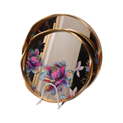 TRAY SET 2PC ANGELA RY314 Default Title - MamasJan Crockery