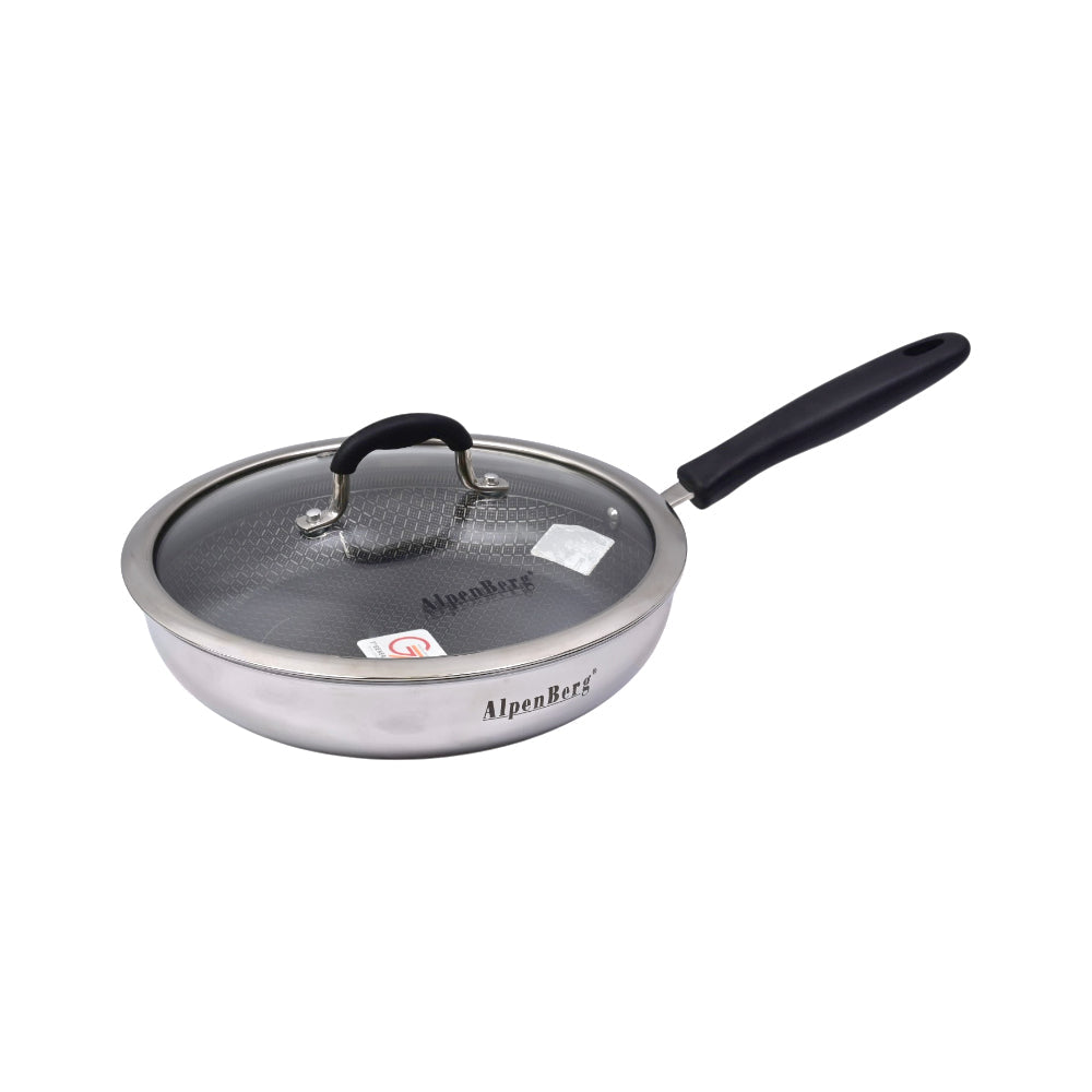 DEEP PAN ALPEN BERG 24 CM HONEY COMB STAINSTEEL HP-105 Default Title - MamasJan Crockery