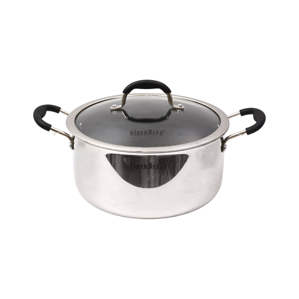DAGCHI ALPEN BERG 26 CM HONEY COMB STAINSTEEL HP-114 Default Title - MamasJan Crockery