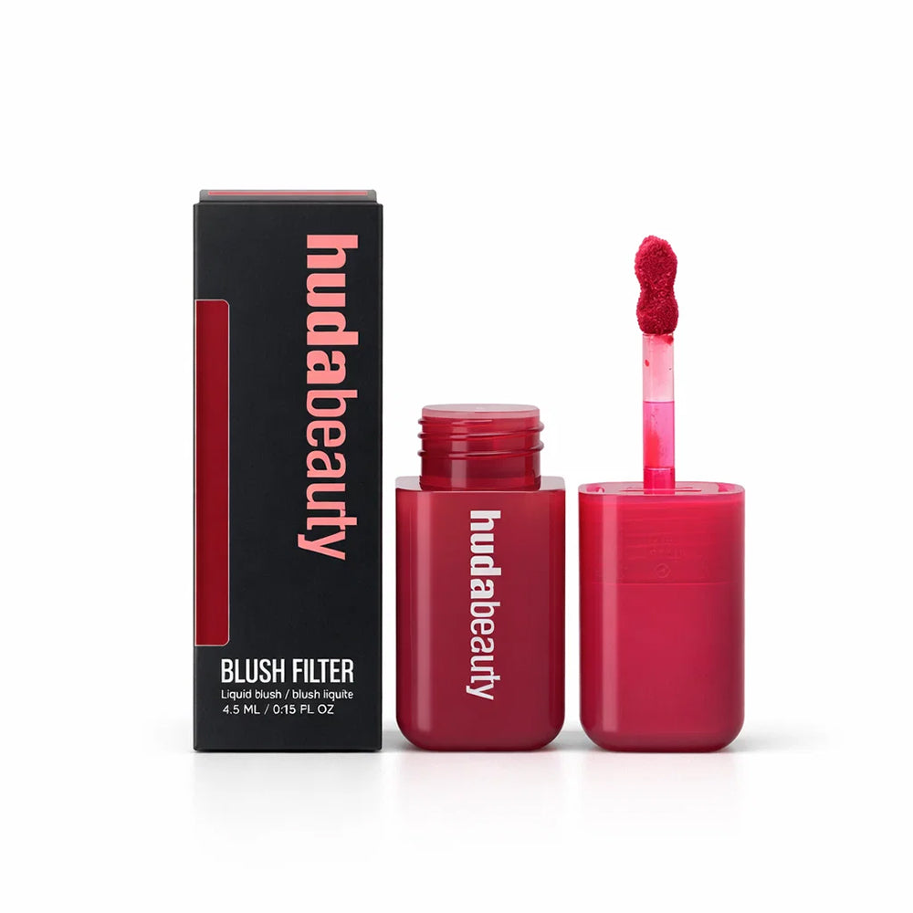 HUDA BEAUTY LIQUID BLUSH FILTER BLACK CHERRY 4.5ML Default Title - MamasJan Makeup