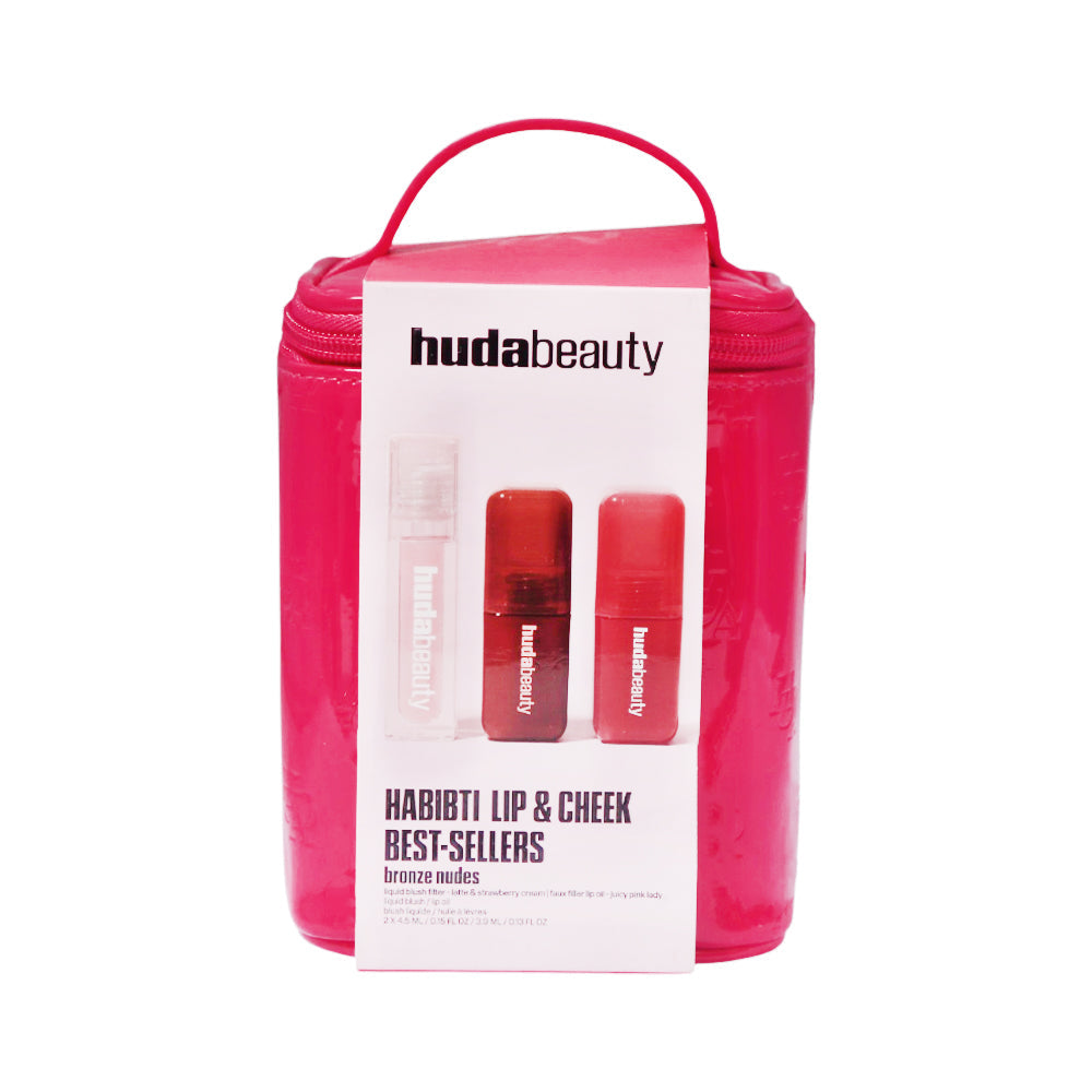 HUDA BEAUTY HABIBTI LIP & CHEEK BEST SET 3.9 ML Default Title - MamasJan Makeup