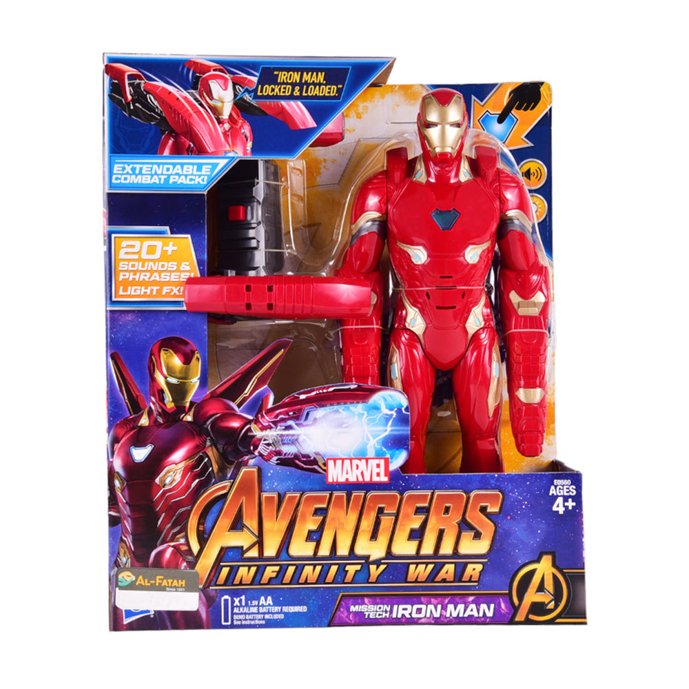 E0560 IRON MAN MISSION TECH FIGURE A.I Default Title - MamasJan Toys