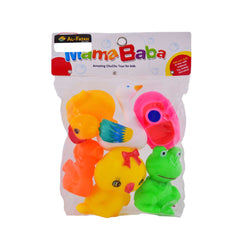 SA05-6 MAMA BABA SEA ANIMAL CHUCHU 6PC A.I (3+ MONTH) Default Title - MamasJan Toys