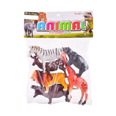 AL-01 WILD ANIMAL SET 6PC A.I (3+ YEAR) Default Title - MamasJan Toys