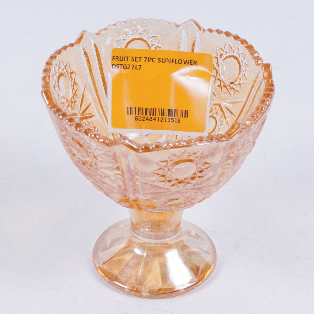 FRUIT SET 7PC SUNFLOWER DSTG27L7 Default Title - MamasJan Crockery