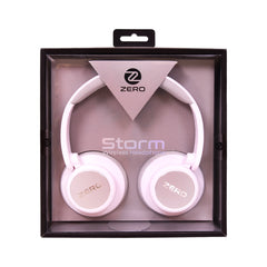 ZERO HEAD PHONE STORM Z WHITE Default Title - MamasJan Gift counter