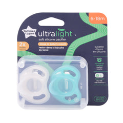 TOMMEE TIPPEE ULTRA LIGHT PACIFIERS 6-18M 2 PCS Default Title - MamasJan Grocery Nonfood