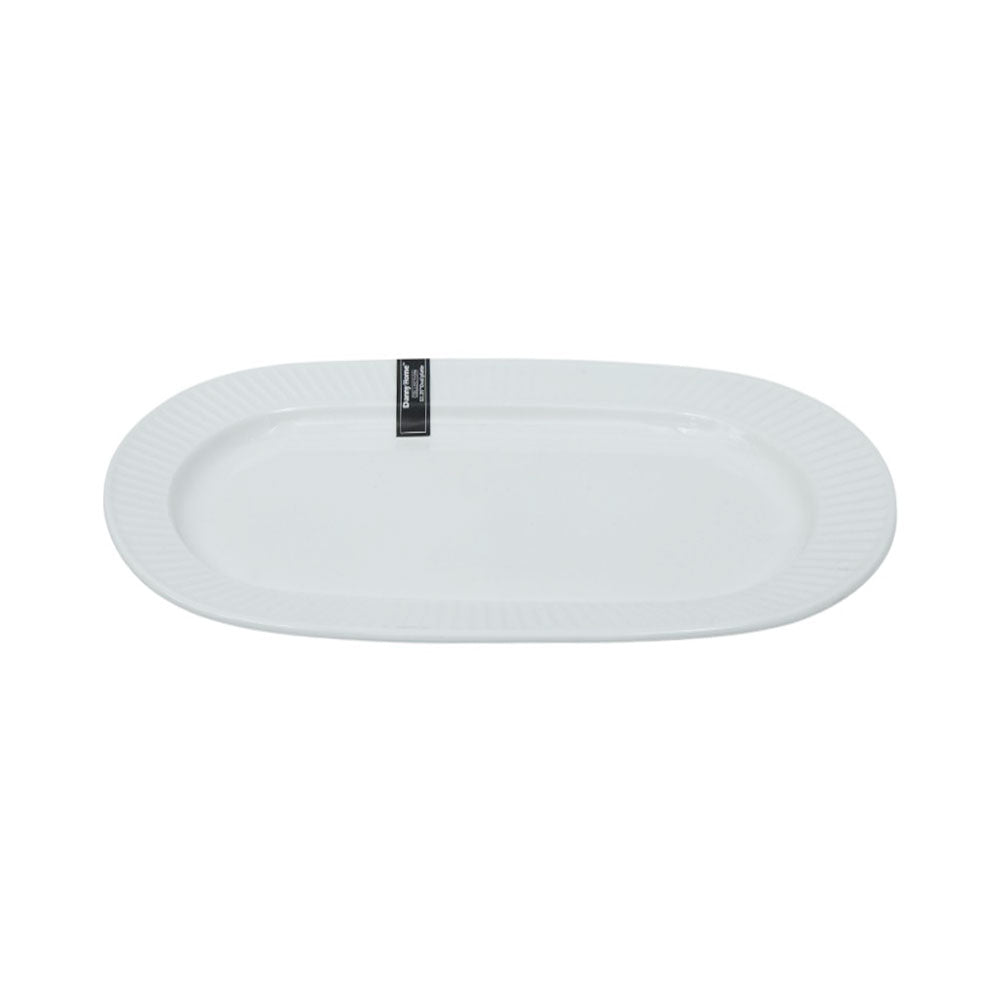 DISH DANNY HOME OVAL 12.5 INCH BW22-13 Default Title - MamasJan Crockery