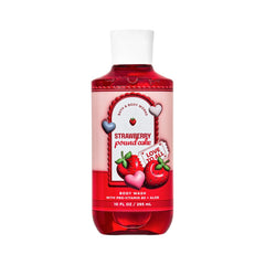 BATH & BODY WORKS STRAWBERRY POUND CAKE BODY WASH 295 ML Default Title - MamasJan Makeup