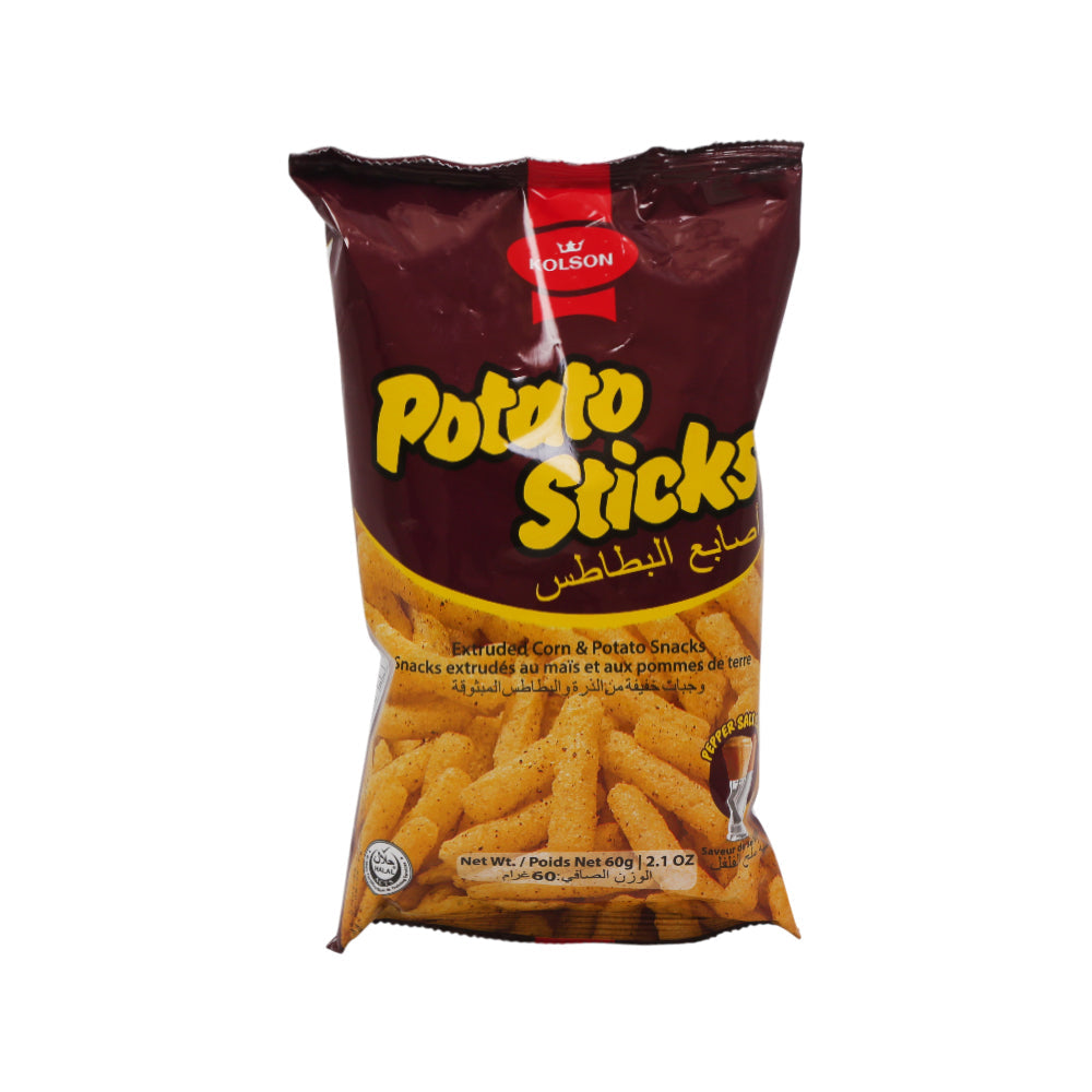 POTATO STICKS PEPPER & SALT 24 PCS Default Title - MamasJan GroceryFoods