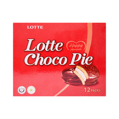 LOTTE CAKE CHOCO PIE 23 GM PACK OF 12 PC BOX Default Title - MamasJan GroceryFoods