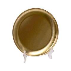 TRAY STEEL GOLDEN ROUND 5206 Default Title - MamasJan Crockery