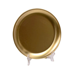 TRAY STEEL GOLDEN ROUND 5213 Default Title - MamasJan Crockery