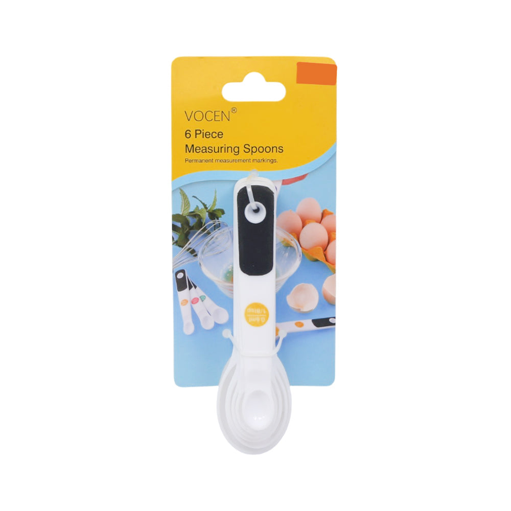 MEASURING SPOON SET 6PC VOCEN 101121 ZIK Default Title - MamasJan Crockery