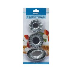 CAKE MOLD SET 6PC IR 100018-6/M1250 Default Title - MamasJan Crockery