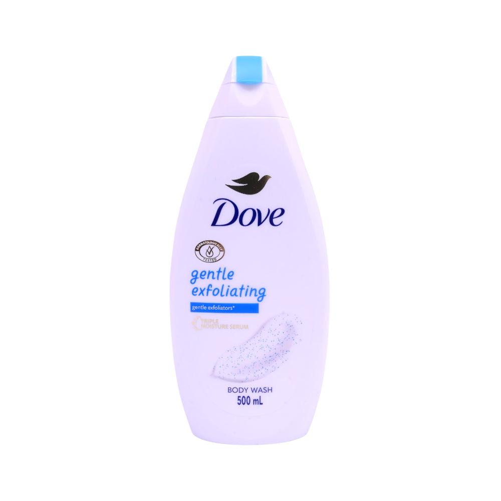 DOVE BODY WASH GENTLE EXFOLIATING 500 ML Default Title - MamasJan skincare