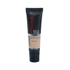 LOREAL INF 32H-MATTE COVER FOUNDATION, 4% NIACINAMIDE,NO 125 SPF25 Default Title - MamasJan Makeup