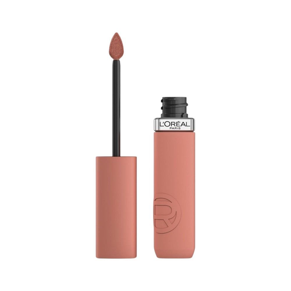LOREAL LE MATTE RESISTANCE NUDE LIP GLOSS 601 WORTH IT 5M Default Title - MamasJan Makeup