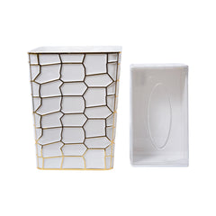 DUSTBIN & TISSUE BOX SET IR 2167WTH-L Default Title - MamasJan Décor