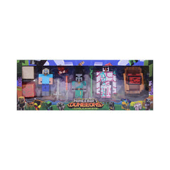 8796 MINECRAFT CUBE WORLD FIGURE 4.5INCH A.I Default Title - MamasJan Toys