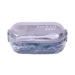JLY2287 TRANSPARENT LUNCH BOX 800ML IR Default Title - MamasJan Toys