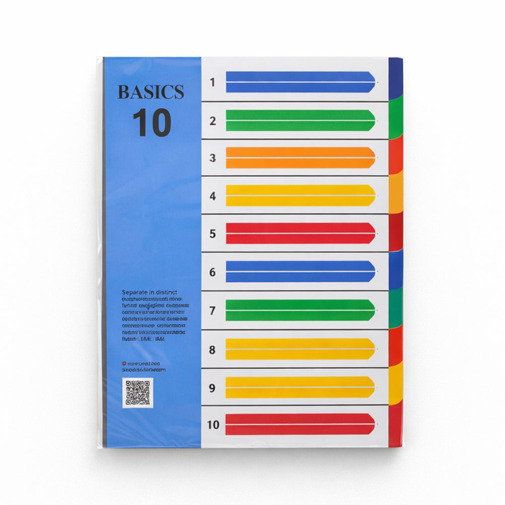 HAU JIE FILE SEPARATOR PVC HJ-10 Default Title - MamasJan Toys