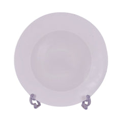 PLATE QUARTER MANAL WHITE ROUND E0014 Default Title - MamasJan Crockery