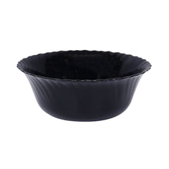 BOWL SALAD MANAL BLACK B0041 Default Title - MamasJan Crockery