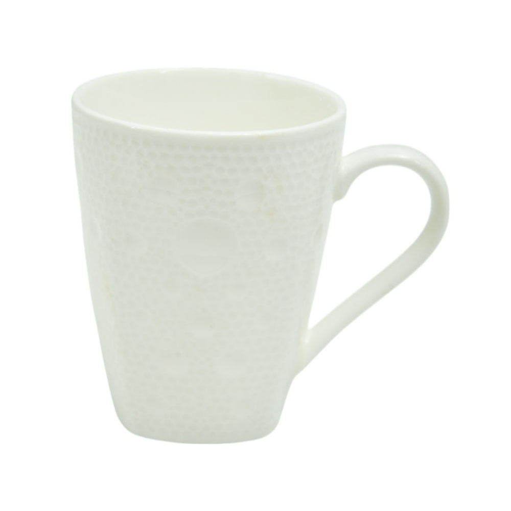 MUG COFFEE CERAMIC WITH SPOON SD40987P Default Title - MamasJan Crockery