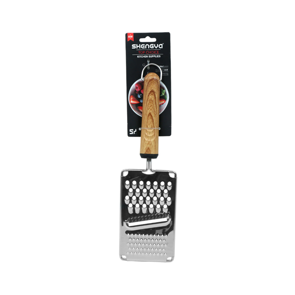 GRATOR SHENGYA WOODEN HANDLE K0945T ZIK Default Title - MamasJan Crockery