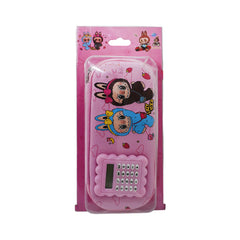 6115 PENCIL POUCH W-CALCULATER ASST Default Title - MamasJan Toys
