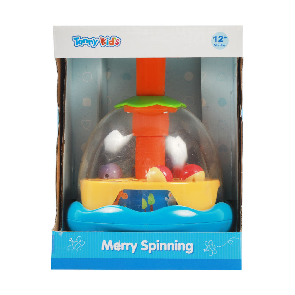 TY9064 TANNY KIDS MERRY SPINNING RATTLE ID Default Title - MamasJan Toys