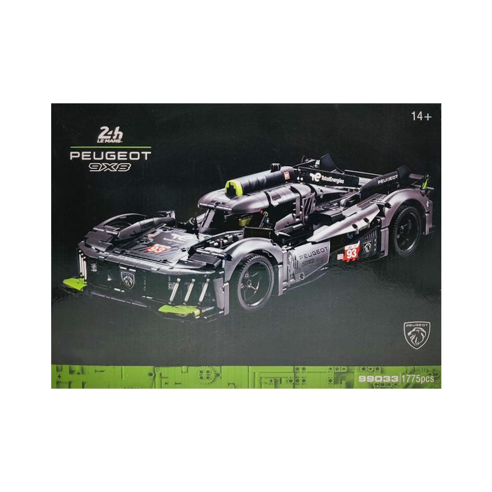 99033 LPN PEUGEOT FORMULA CAR BLOCKS SET 1775PCS Default Title - MamasJan Toys