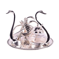 SUGAR POT SET ORCHID CD-5004 Default Title - MamasJan Crockery