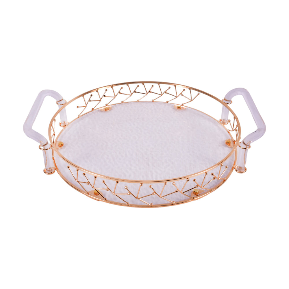 TRAY ORCHID CD-7011 Default Title - MamasJan Decoration