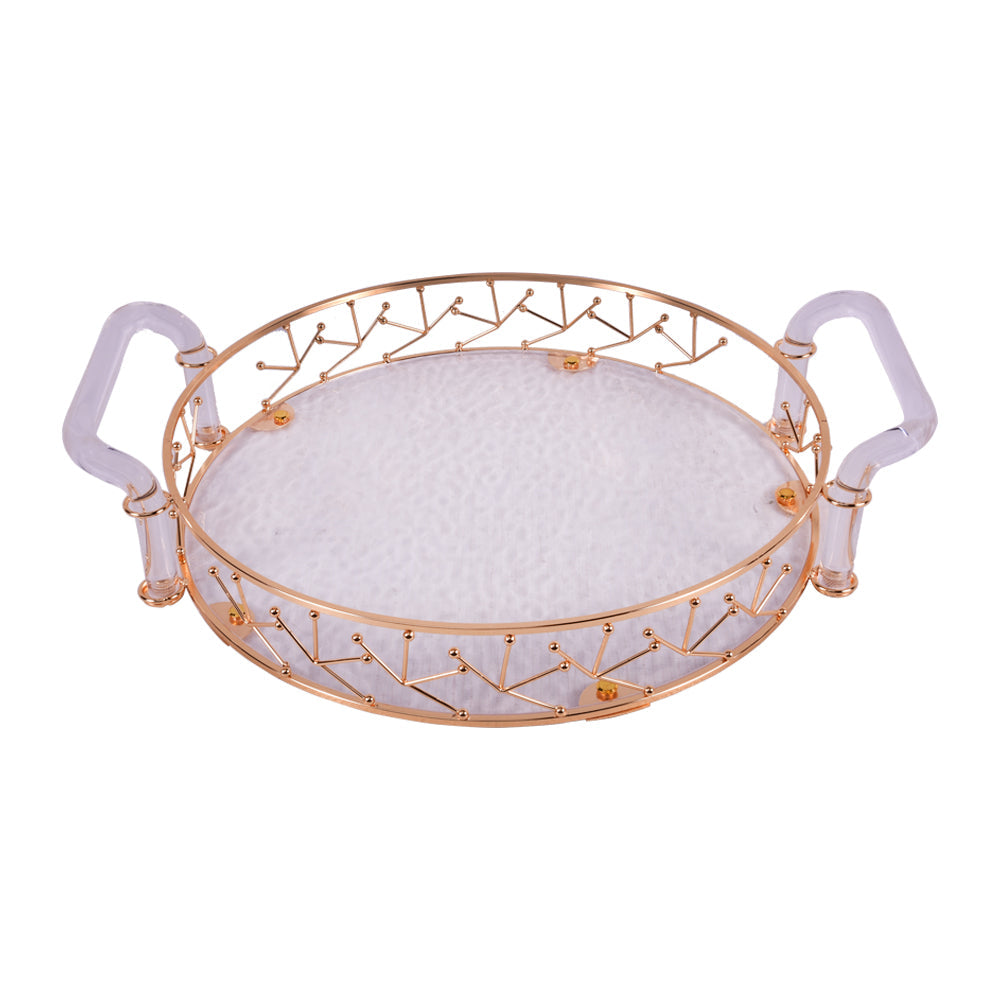 TRAY ORCHID CD-7013 Default Title - MamasJan Decoration